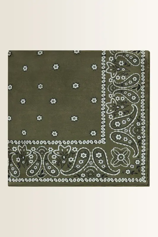 Zijden shawl met bandanaprint Elodia Max Mara Weekend