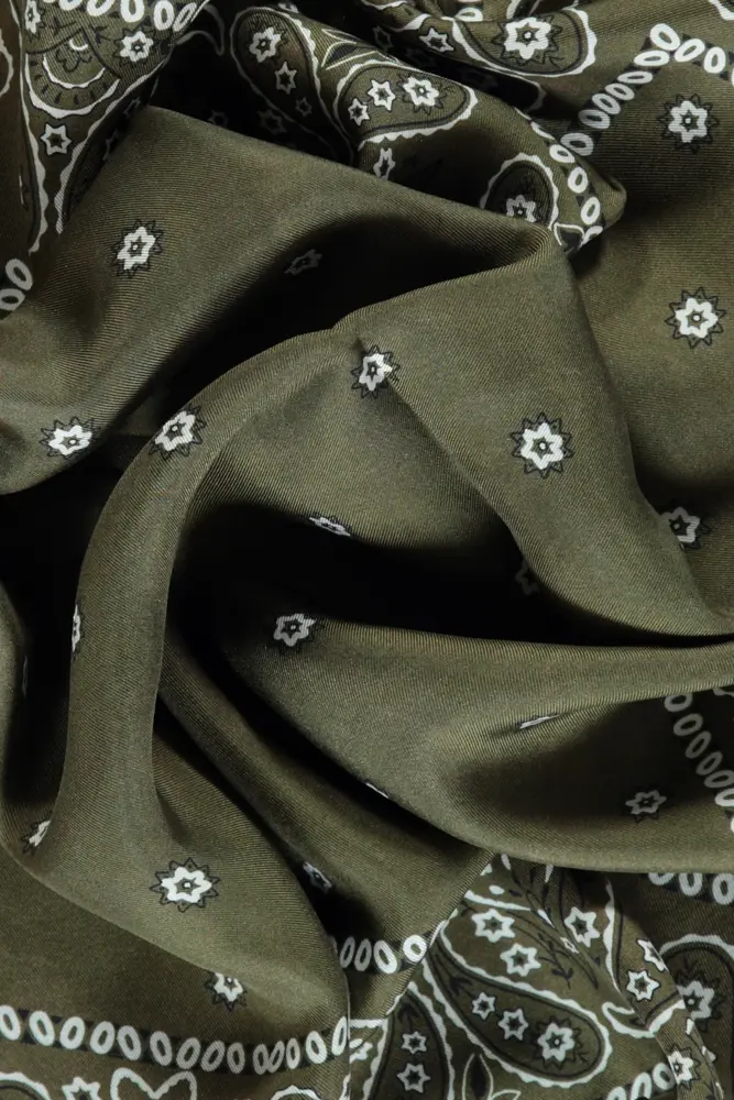 Zijden shawl met bandanaprint Elodia Max Mara Weekend