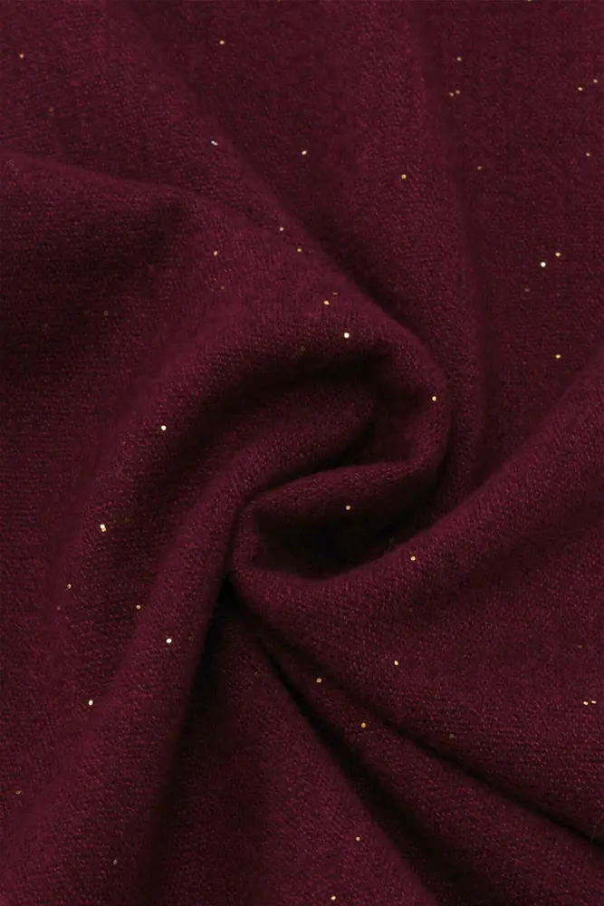 Stola met subtiele glitter en franjes FRAAS