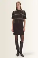 Minirok van double-face wolmix Ohaara pure Someday