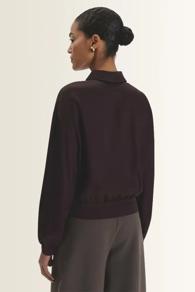 Blouse van viscose met polokraag Zormi Someday