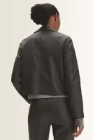 Korte blazer met matte leerlook Neala Someday
