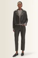 Korte blazer met matte leerlook Neala Someday