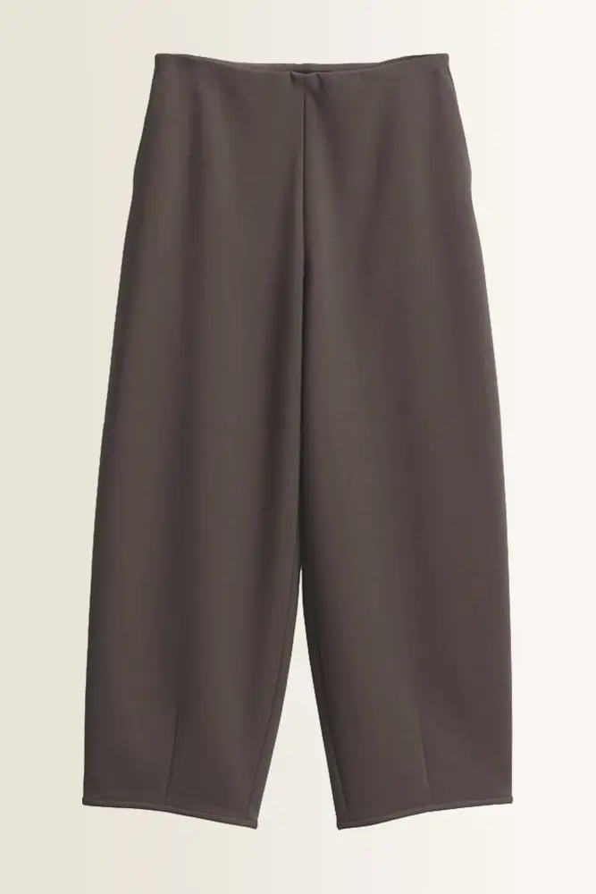 Barrel broek met cropped lengte Curilo Barrel Melange Someday