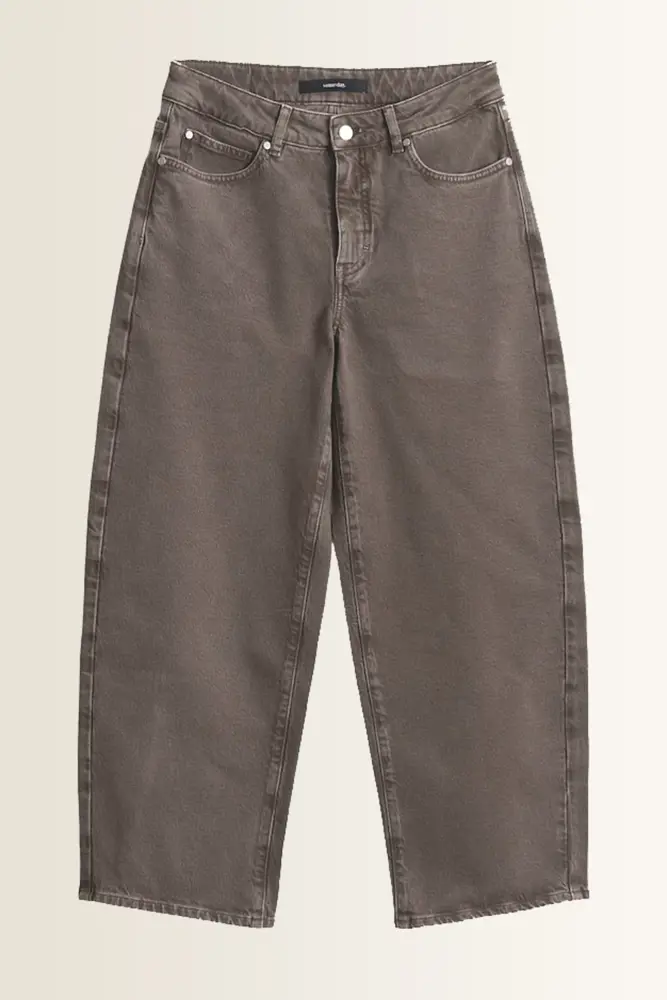 Cropped jeans met curved fit Corah curved Someday