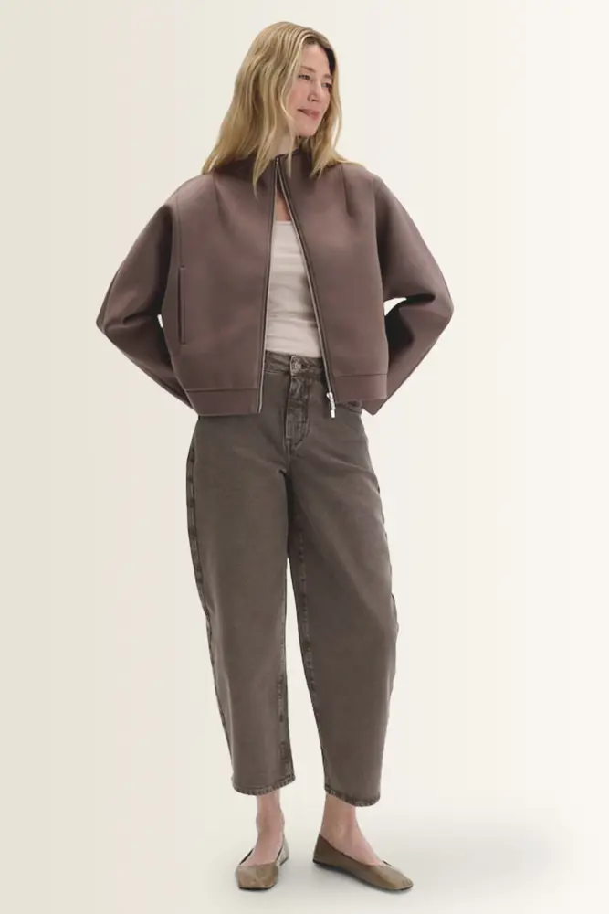 Cropped jeans met curved fit Corah curved Someday
