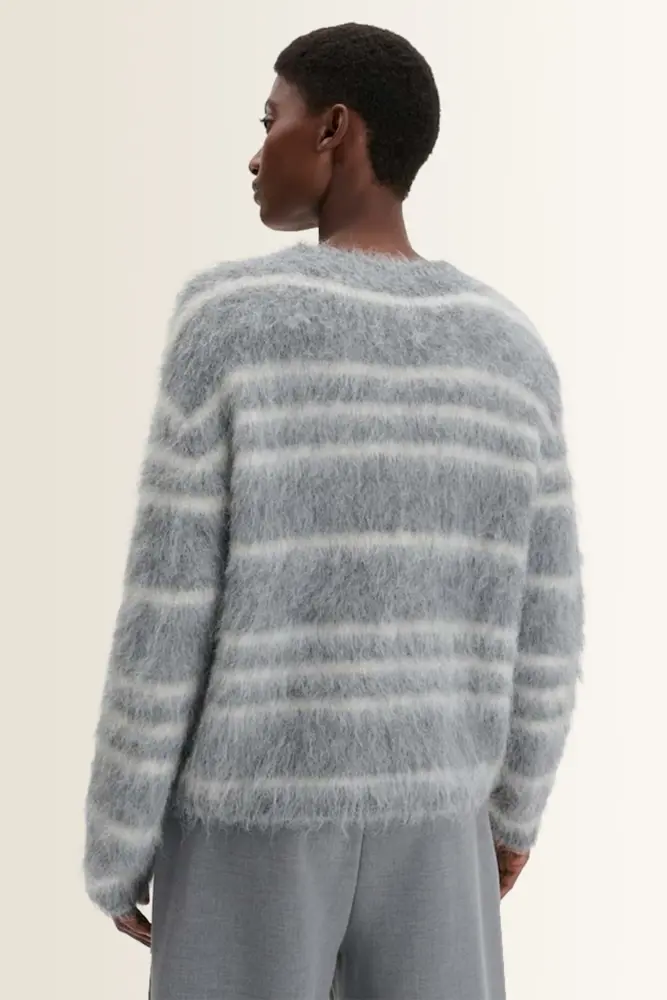 Gebreide trui met fuzzy structuur Taira Someday