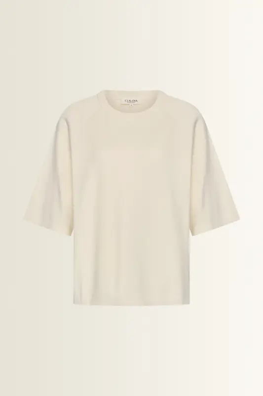 Katoenen trui in boxy fit
