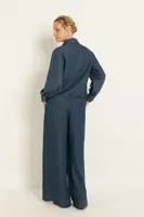Broek in soepelvallende denim