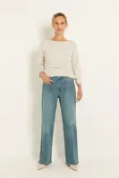 Denim broek met voorzakken