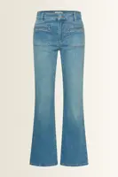 Denim broek met voorzakken