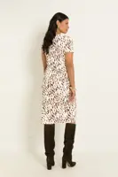 Dierenprint travel jurk