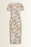 Dierenprint travel jurk