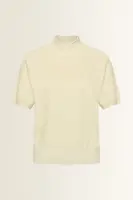 Trui met korte col en lurex-effect