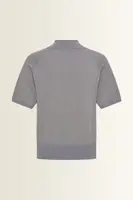 Trui met korte col en lurex-effect