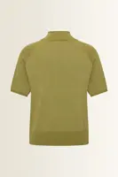 Trui met korte col en lurex-effect