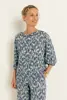 Print top met zachte plooival