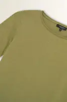 Top in jersey met ronde hals