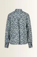 Print blouse met subtiele structuur