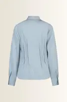 Gestreepte blouse met ingestikte taille