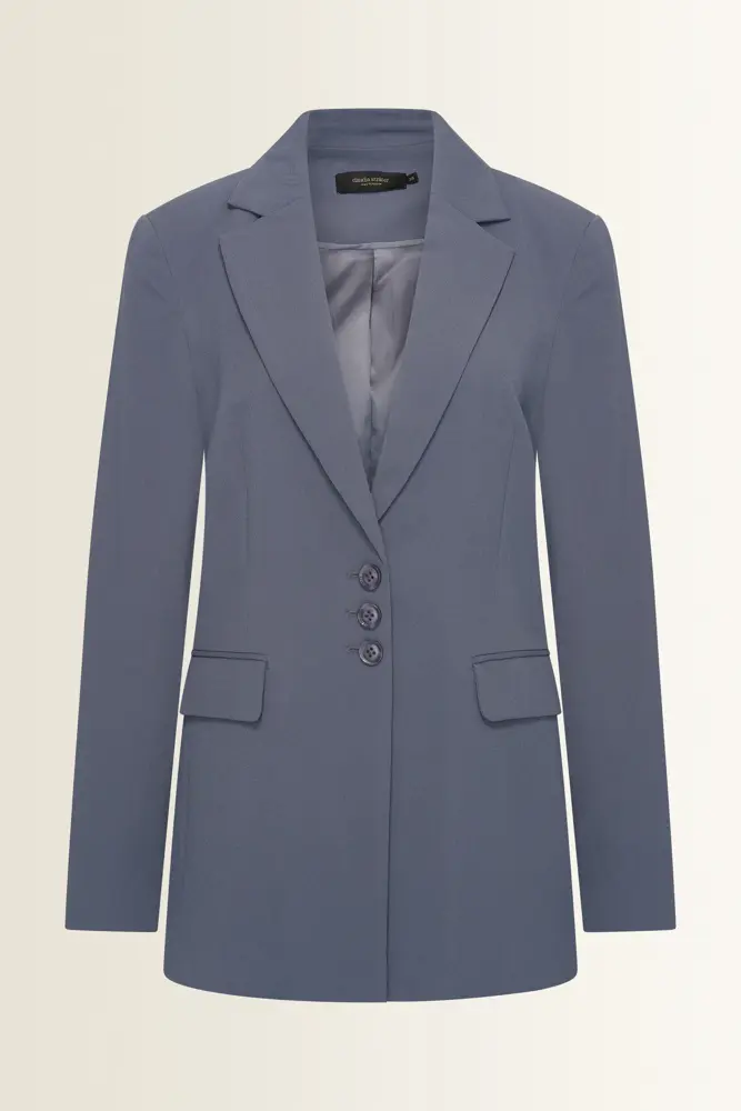 Blazer van crêpe