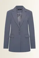 Blazer van crêpe