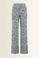 Palazzo print broek van jersey