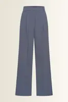 Wijde pantalon van crêpe
