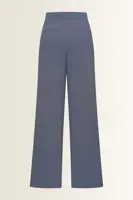 Wijde pantalon van crêpe