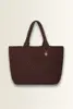 Shopper met vlechtstructuur
