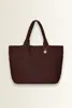 Shopper met vlechtstructuur