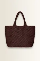 Shopper met vlechtstructuur