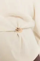 Trui met afneembare broche