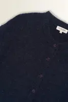 Mouwloos vest in alpacamix