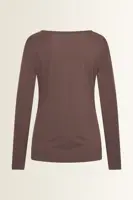 Top met soepele stretchjersey