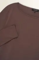 Top met soepele stretchjersey