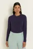Jersey top met lange mouwen