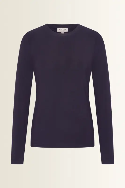 Jersey top met lange mouwen