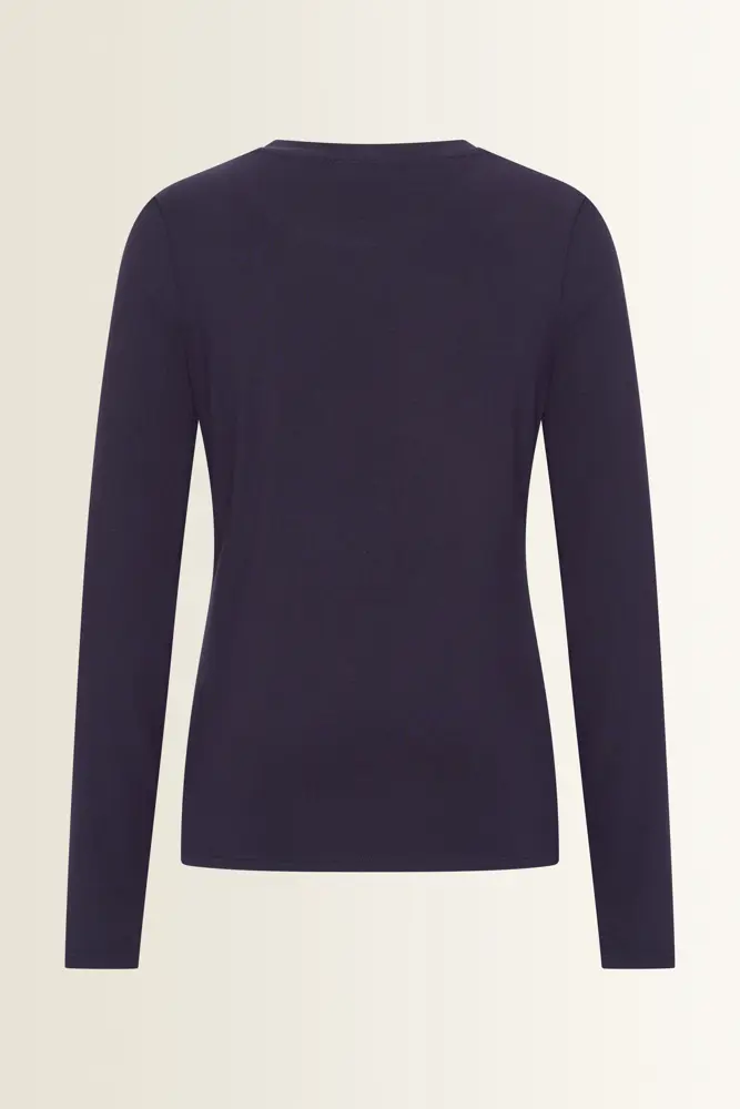 Jersey top met lange mouwen