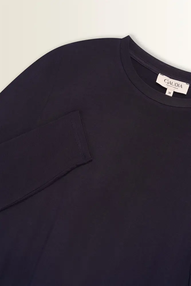 Jersey top met lange mouwen