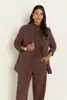 Oversized blazer met klassieke reverskraag