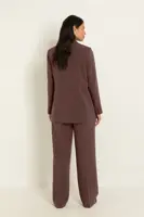 Oversized blazer met klassieke reverskraag