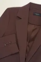 Oversized blazer met klassieke reverskraag