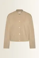 Oversized bomber van sweatstof