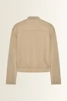 Oversized bomber van sweatstof