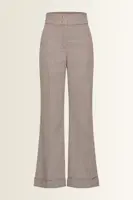 Pantalon met ruitdessin