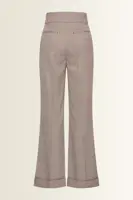 Pantalon met ruitdessin