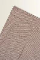 Pantalon met ruitdessin