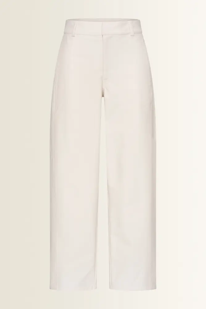 Barrel broek met verlegde zijnaden