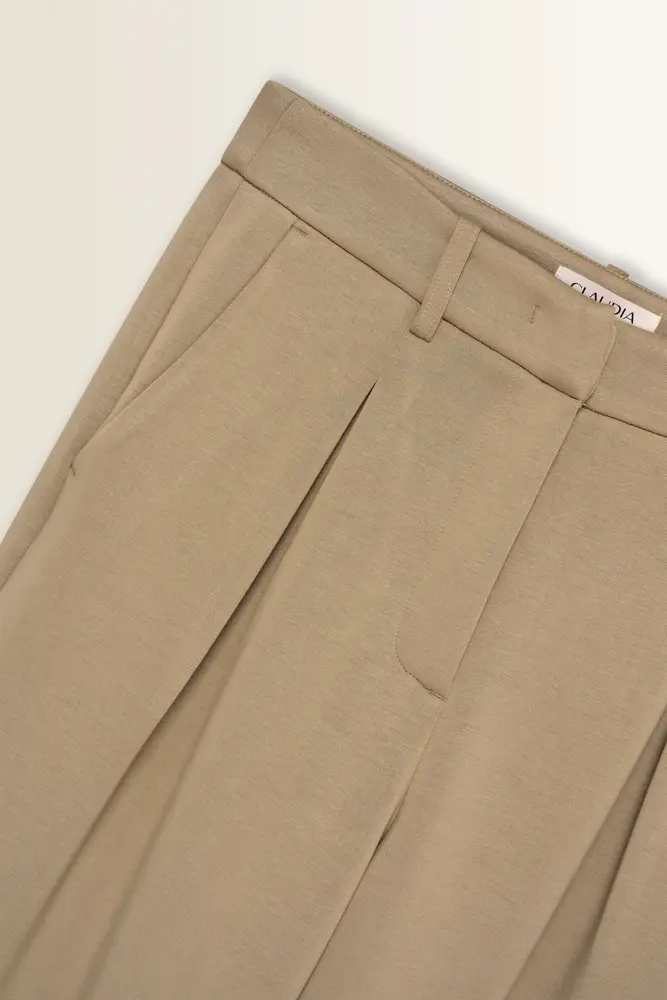 Sweatpantalon met klassieke sluiting